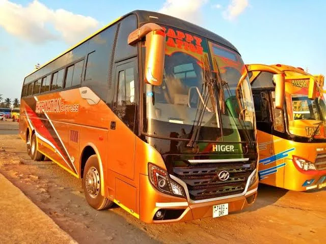Happy Nation Express Bus Tanzania 